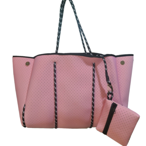 Custom Neoprene Beach Tote Bag for Shopping and Travel