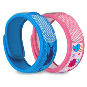 Custom Neoprene Mosquito & Insect Repellent Wristband for Camping, Hiking, Fishing and Outdoor Activities