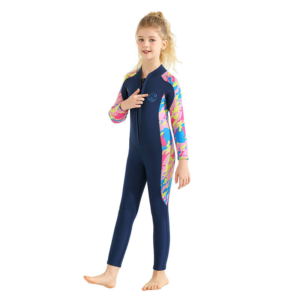 2.5mm Neoprene Children's Diving Suit Long Sleeve Cold-proof Warm Sun-proof Boys' Girls' Surfer Jellyfish Winter