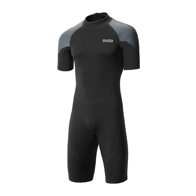1.5mm Men's Neoprene Short Sleeve Wetsuit | Surfing & Diving Suit - Image 4