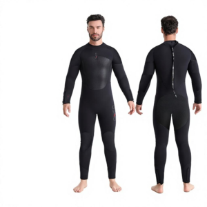 7mm Neoprene 7mm Thickened Cold-Proof Super-Elastic Long-Sleeved One-Piece Surfing Diving Wet Suit for Free-Diving