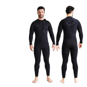 3mm Neoprene Men's Warm Cold-proof Ultra-elastic Long-sleeved Diving Wet Suit for Surfing & Free-diving