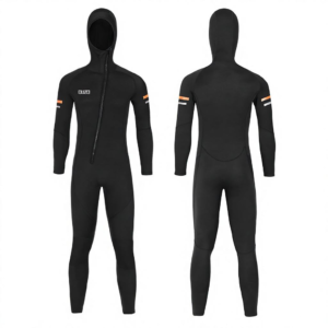 New 1.5mm Neoprene Men's Hooded Long Sleeve Diving Suit with Sun Protection for Cold & Warm Water Surfing