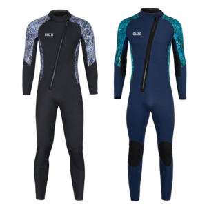Sunscreen Neoprene Surfsuit Winter Swimming Long-sleeved One-piece Diving Suit Men's Thickened Cold-proof Warm 3mm